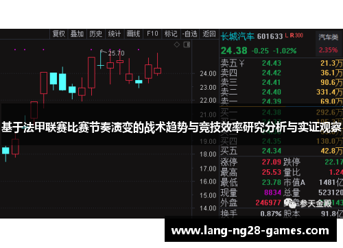 基于法甲联赛比赛节奏演变的战术趋势与竞技效率研究分析与实证观察